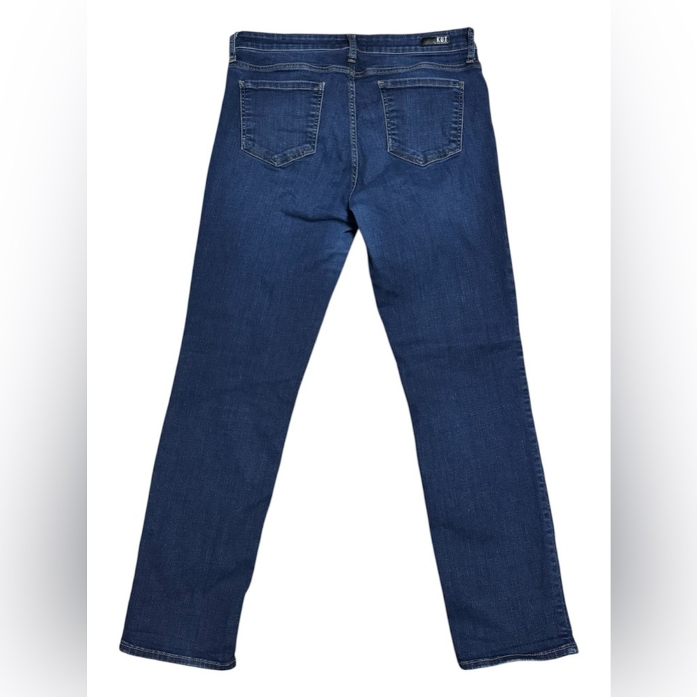 056 KUT FROM THE KLOTH Women's Catherine Boyfriend Mid-Rise Denim Jeans, Sz 10 - Picture 3 of 6